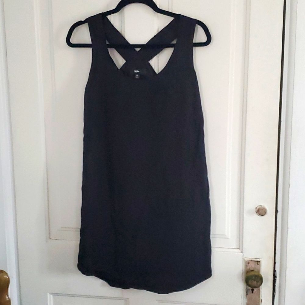 Mossimo Simple Black Mini Dress - Picture 1 of 7